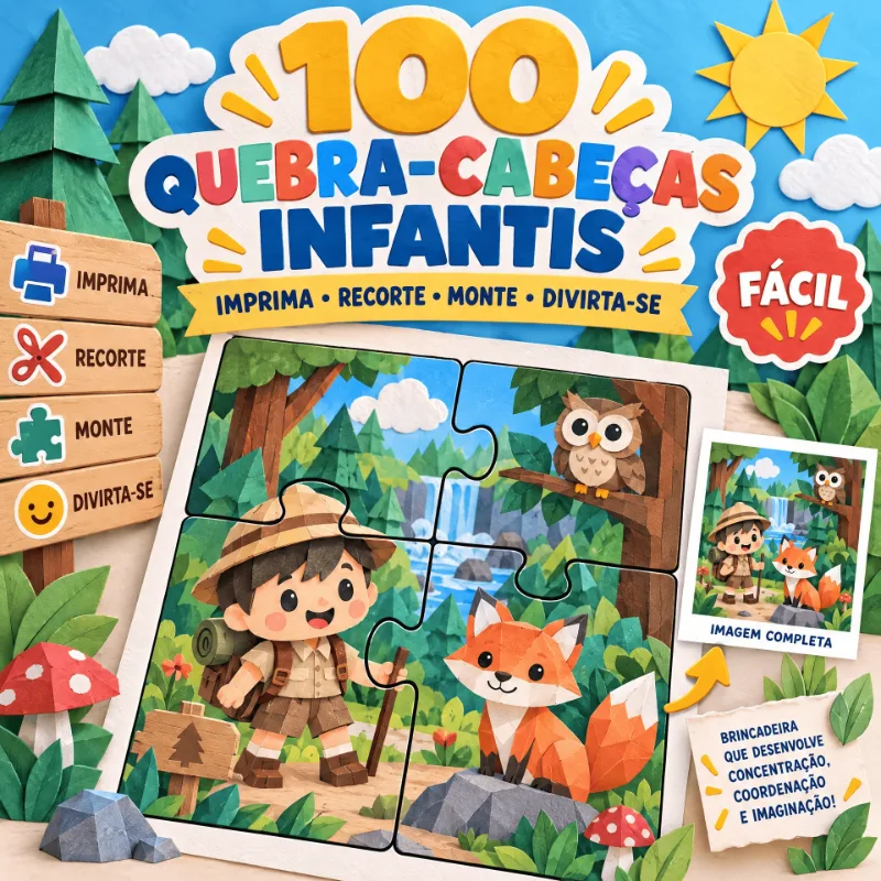 100 Quebra Cabeças